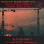 20th C. British Choral CD cover - click to enlarge